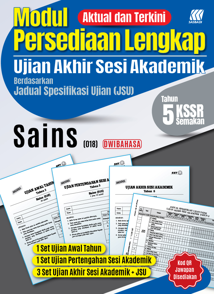 Modul Persediaan Lengkap UASA KSSR Sains Tahun 5 Cover